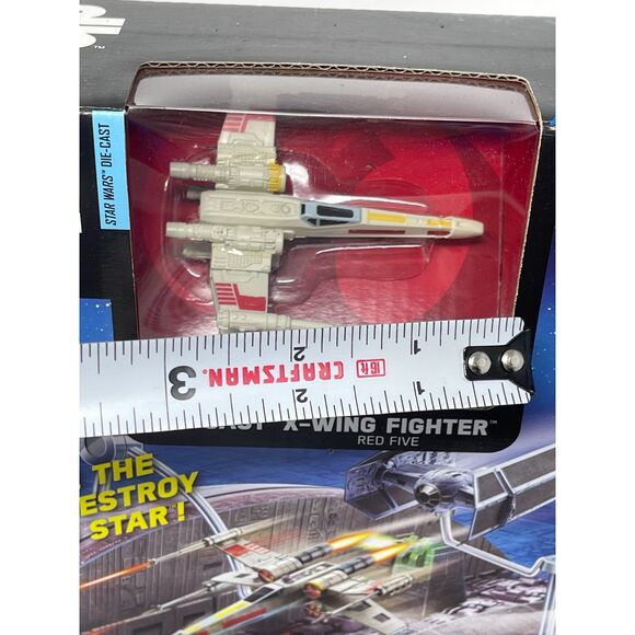 Hot Wheels Star Wars Death Trench Run Playset X-Wing Fighter Five #41258 SEALED - Picture 8 of 8